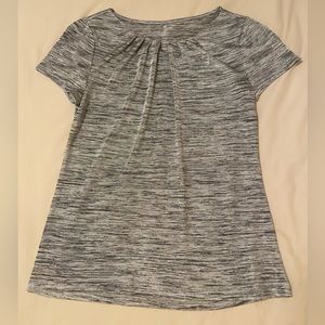 Grey Worthington Blouse Petite Small